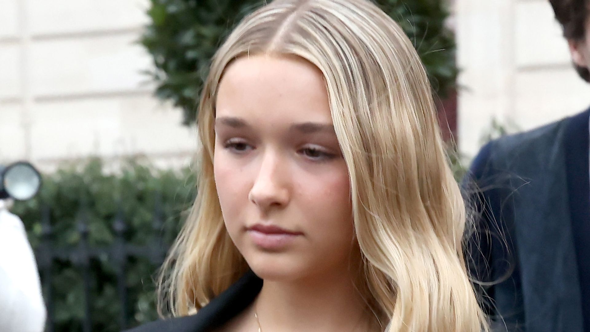 Harper and Victoria Beckham display ‘subtle alliance’ in doppelganger party dresses