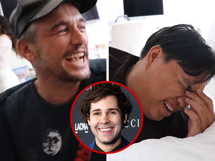 James Franco Wakes Up David Dobrik’s Roommate, Offers K to Name 5 of His Movies