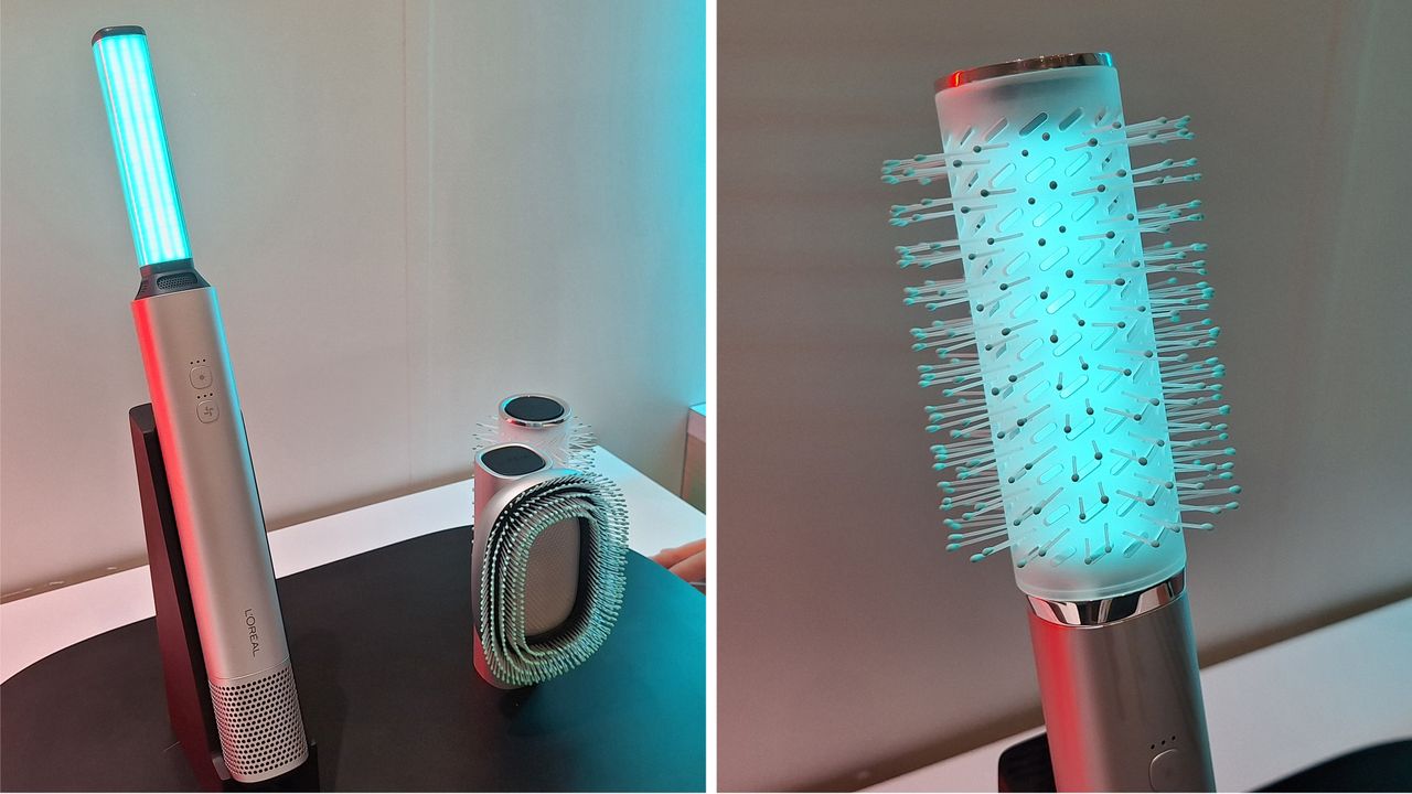 L’Oréal’s new glass straighteners look cool, but it’s the multi-styler design that has me really excited