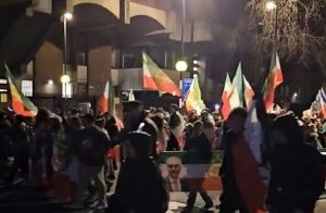 Major police presence at Iranian Embassy as protests death toll reaches 7,000