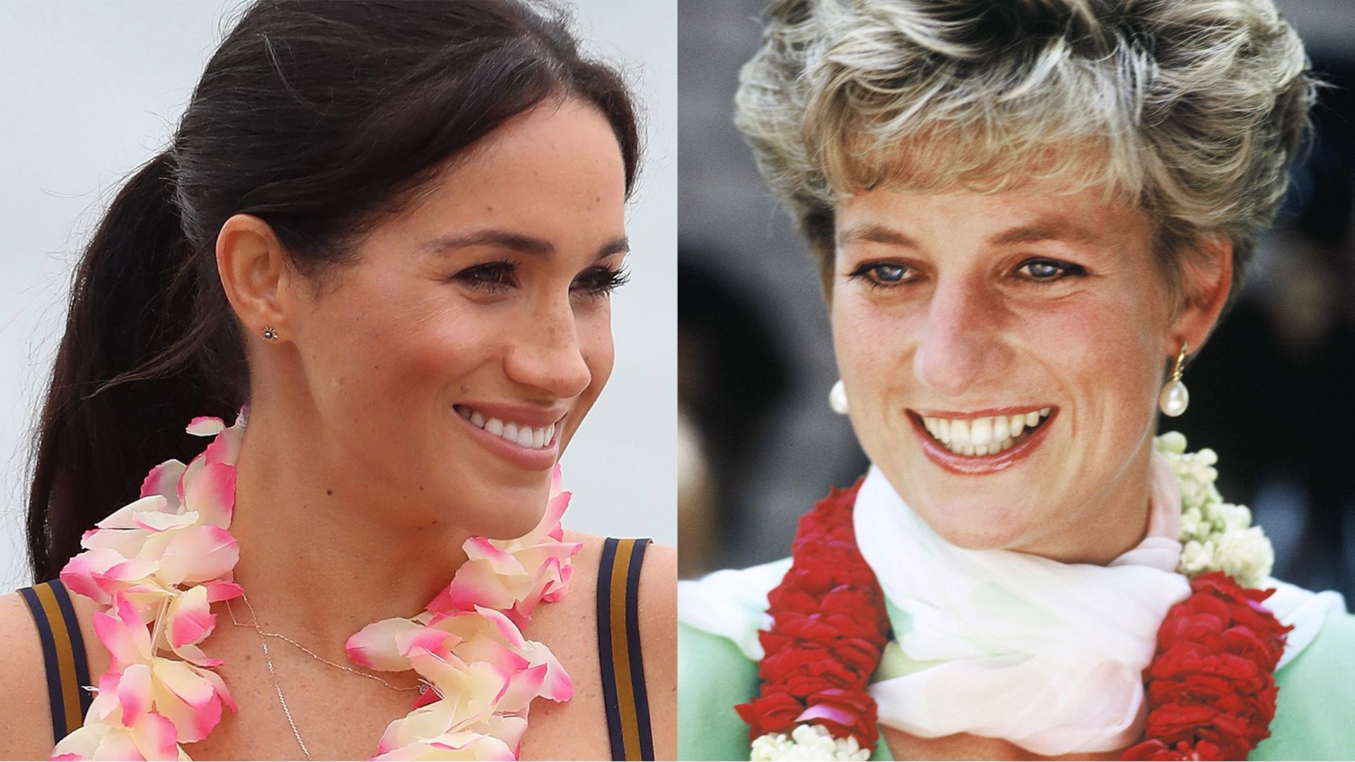 Meghan Markle raises eyebrows in duplicate of Princess Diana’s shoulder-baring dress