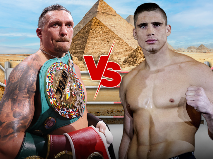 Oleksandr Usyk, Rico Verhoeven To Fight At Pyramids of Giza on May 23