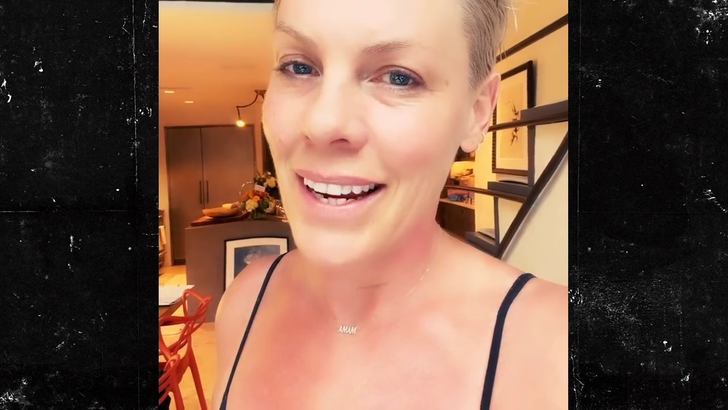 Pink Denies Report That She, Carey Hart Are Separated