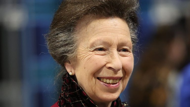 Princess Anne swelters in wool and winter boots – on hottest day of the year