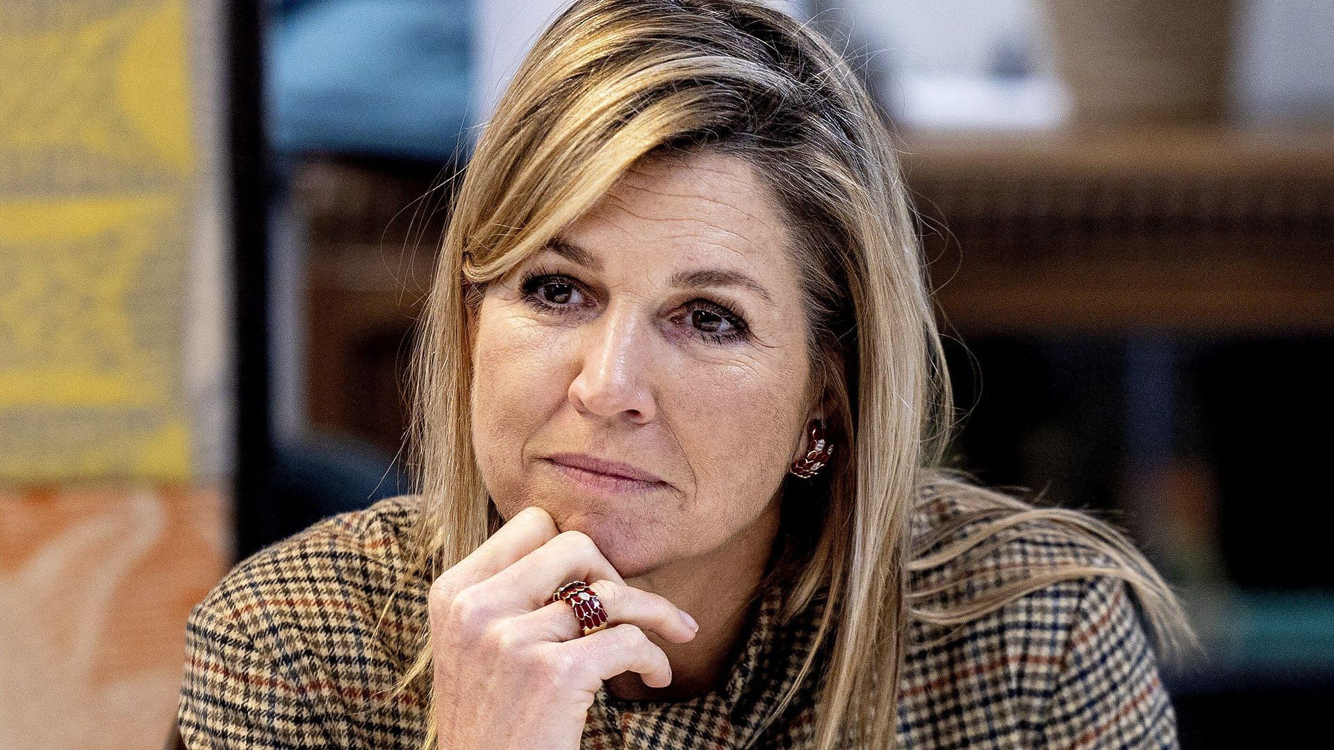 Queen Maxima’s figure-hugging grandma dress is her boldest look of 2026