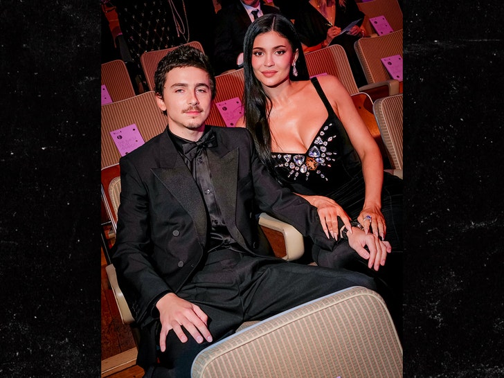 Timothée Chalamet and Kylie Jenner Turn BAFTAs Into Romantic Date Night