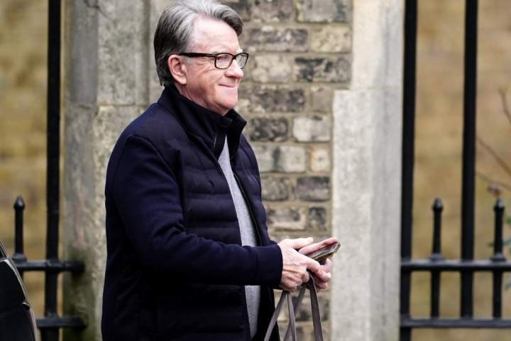 U.K police arrest former U.S. ambassador Peter Mandelson in Epstein probe