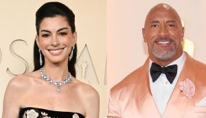 Anne Hathaway, Dwayne Johnson earn special recognition from Disney