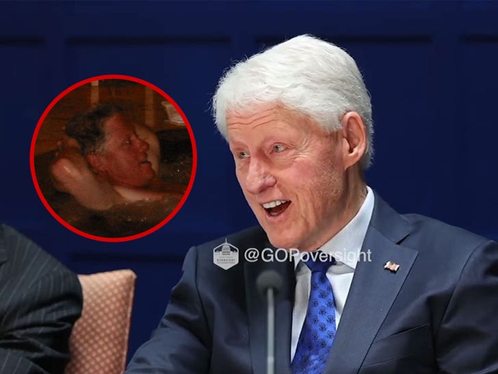 Bill Clinton Explains Viral Hot Tub Photo During Epstein Deposition