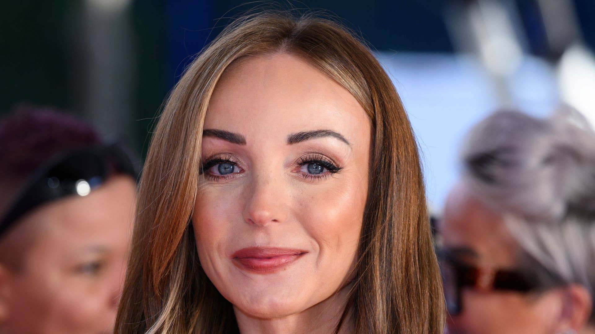 Call The Midwife’s Helen George looks leggy in the slinkiest mini dress