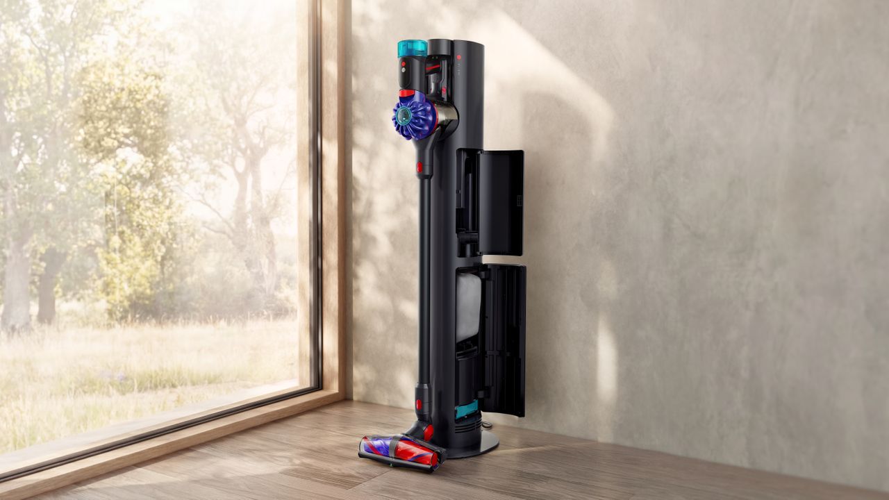 Dyson has finally debuted a self-emptying cordless vacuum — but bafflingly, its auto-empty dock won’t arrive until “later this year”