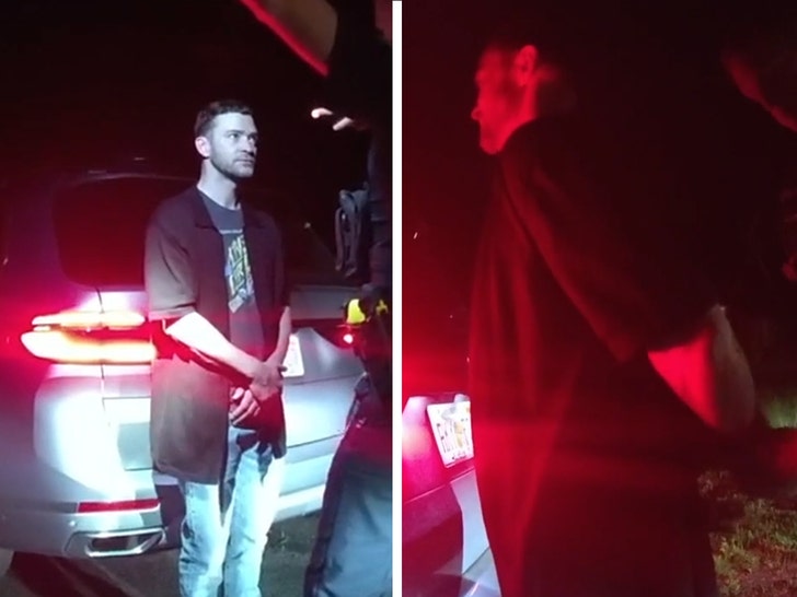 Justin Timberlake DWI Arrest Police Body Cam Video Released