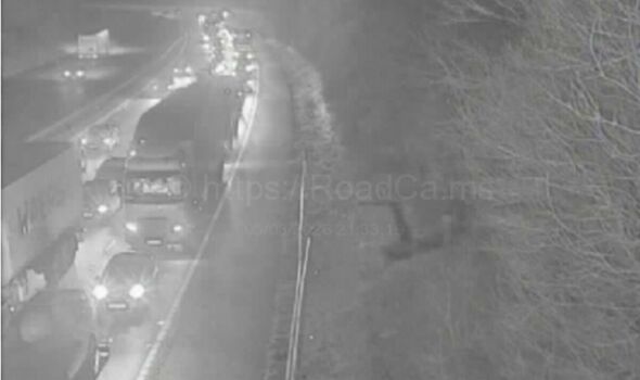 M11 traffic LIVE: Horror crash involving lorry, van and 3 cars near major UK airport