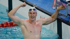 McEvoy breaks long-standing 50m freestyle world record