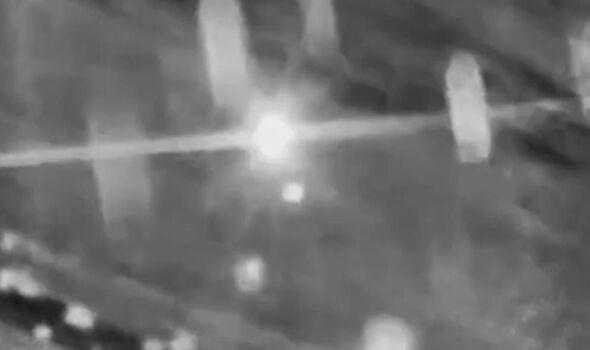 Moment RAF jets ‘take out’ drone in Middle East as Iran war rages