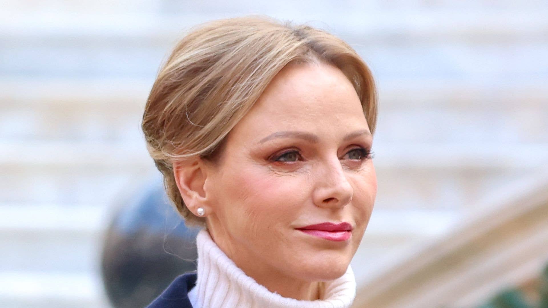 Princess Charlene’s figure-skimming Max Mara suit she uses to project ‘power’