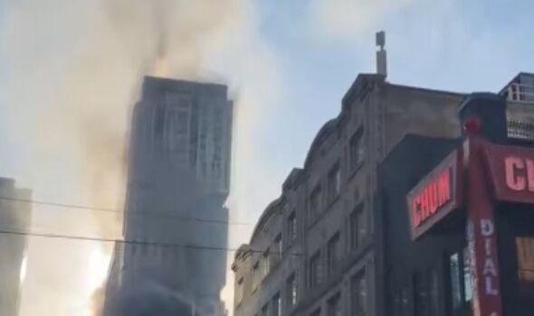 Toronto explosion LIVE: Fire downtown in Canada’s capital as smoke seen for miles