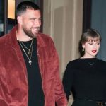 Travis Kelce cheers on fiancee Taylor Swift as as she eyes nine awards