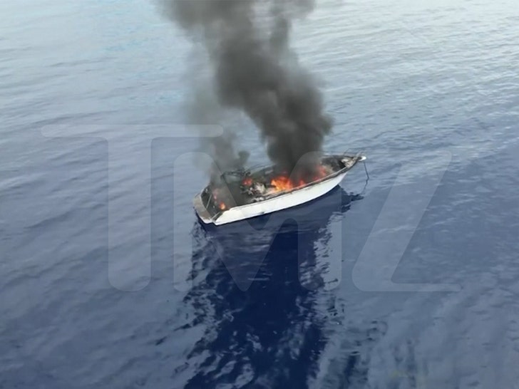 ‘Below Deck’ Transport Vessel Catches Fire at Sea, On Video