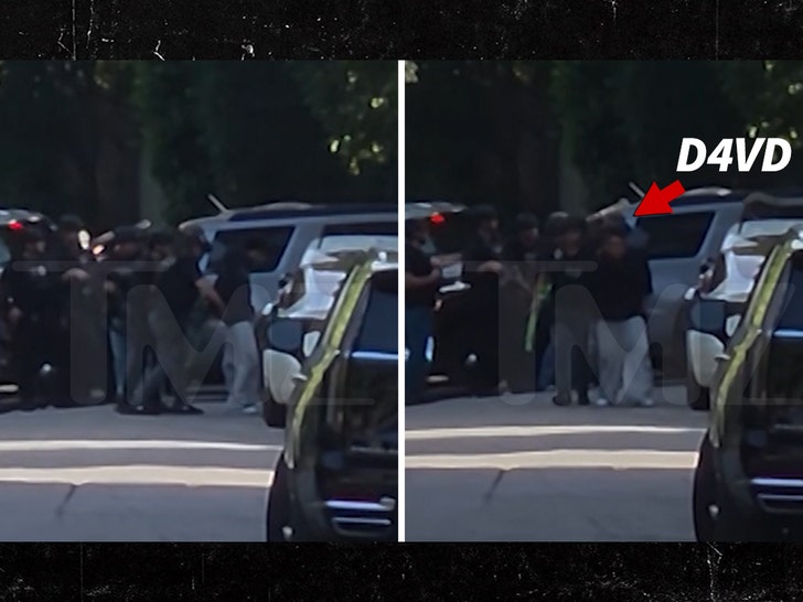 D4vd Arrest Video Shows Heavily Armed Police Presence