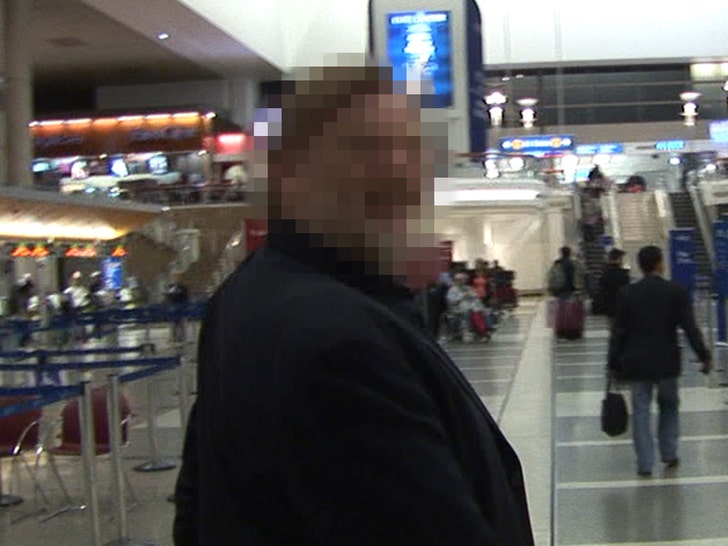 Guess Who This Iconic Irish Character Actor Is Hopping on a Flight at LAX