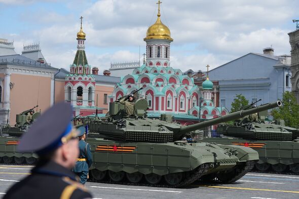 Humiliation for Putin as no tanks to take part in Russian military parade
