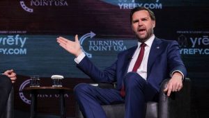 JD Vance confronted by heckler ‘Jesus Christ does not support genocide’