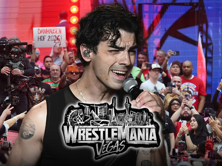 Joe Jonas Performs at WrestleMania After Going IG Official with New GF