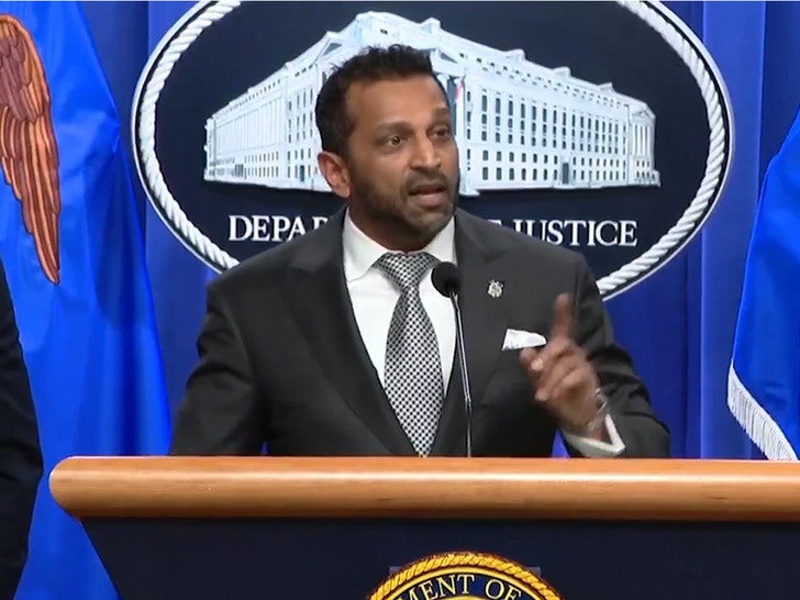 Kash Patel Fires Back At ‘Fake News Mafia’ Over Excessive Drinking Claims