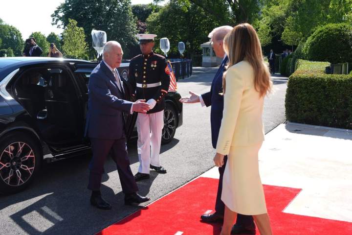 King Charles III meets Trump for U.S. state visit amid British tensions
