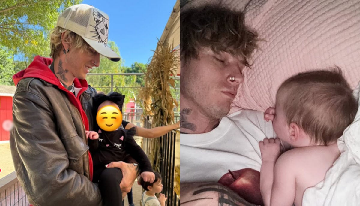 Machine Gun Kelly melts hearts with daughter Saga’s unseen snaps