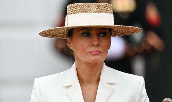 Melania Trump gives rare two-word health update following Washington shooting