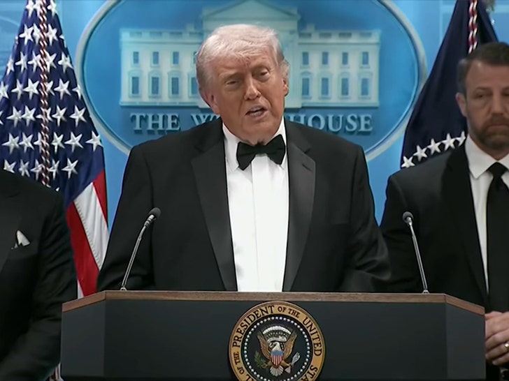 President Trump Addresses White House Correspondents’ Dinner Shooting, Live Stream