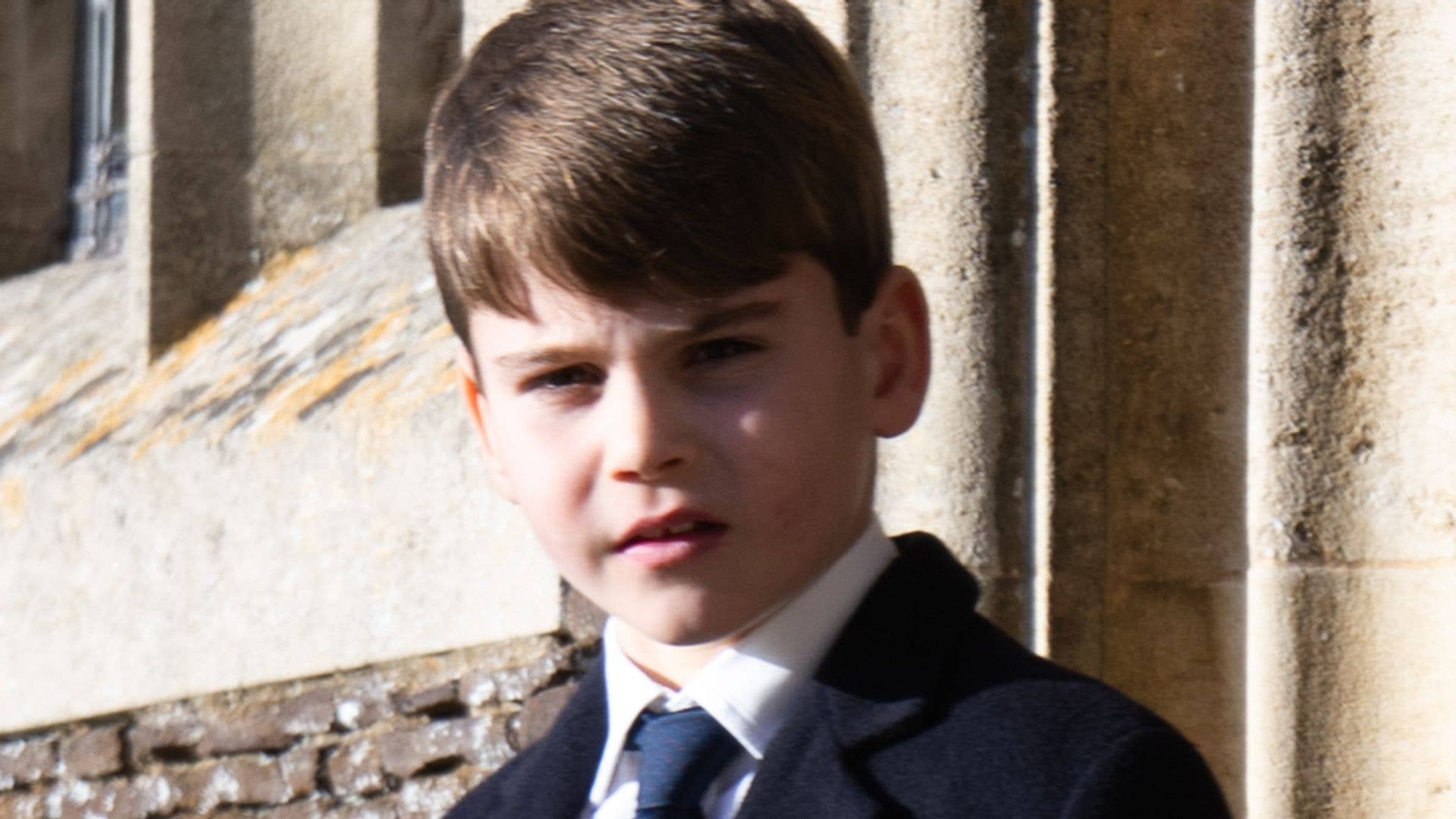 Prince Louis, 8, is ‘ready for an expedition’ in cool-boy £42 birthday jumper