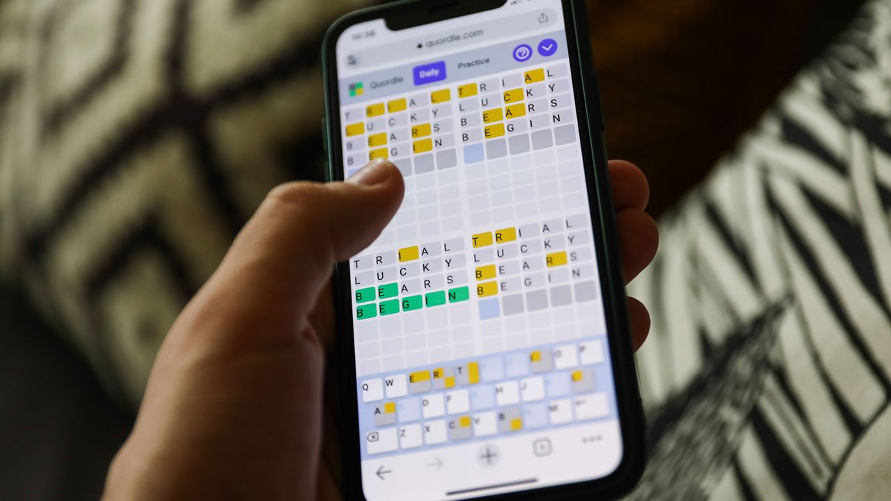 Quordle hints and answers for Wednesday, April 1 (game #1528)