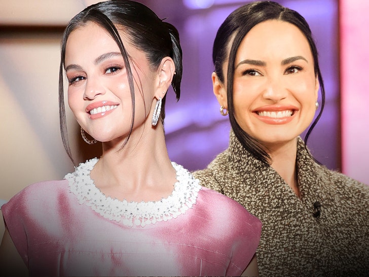 Selena Gomez Supports Demi Lovato at Tour Opening, First Time Together In Years