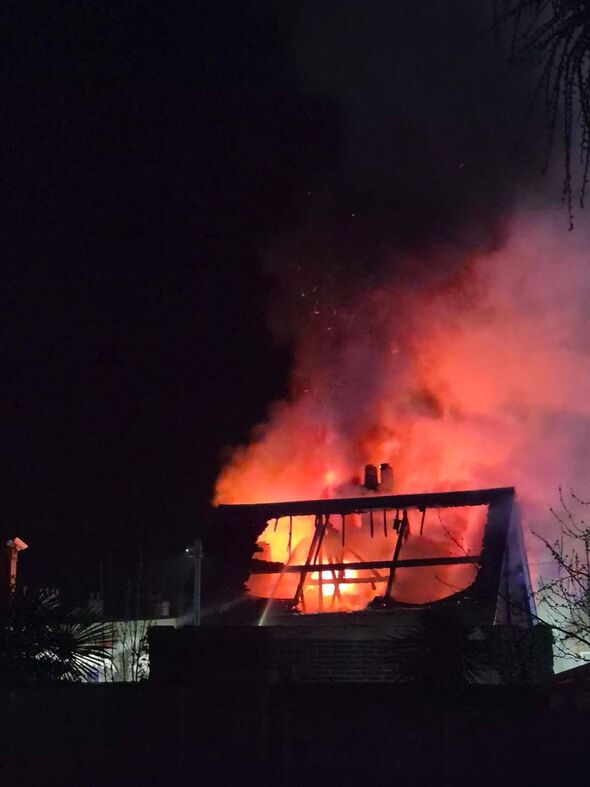 Suffolk fire LIVE: Huge blaze erupts overnight at train station restaurant