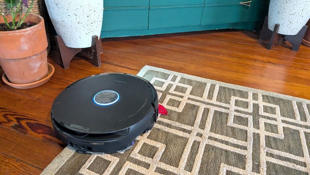 The Narwal Flow 2 an AI-forward robot vacuum and mop that uses its smarts to determine how dirty your floor is, and the best way to clean it