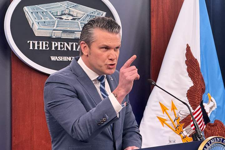U.S. military ‘locked and loaded’ on Iran’s power plants, Hegseth says