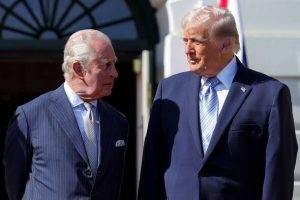 White House slammed for ’embarrassing’ Trump and Charles post during state visit
