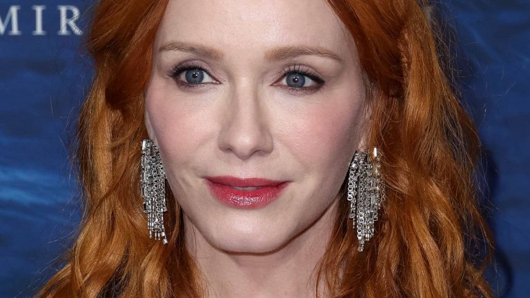 Christina Hendricks, 51, is age-defying in new birthday corset photo that could pass as a painting