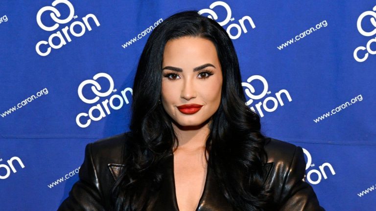 Demi Lovato rocks alluring ‘naked’ dress that has fans all saying the same thing