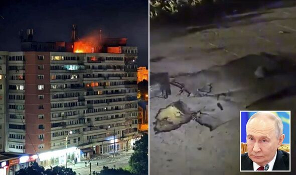 Fighter jets scrambled after Russian drone smashes into block of flats in NATO country