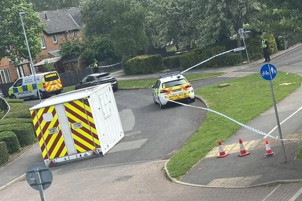 Four teenage boys arrested after woman stabbed & left fighting for her life before ‘suspects fled on e-bike’