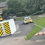 Four teenage boys arrested after woman stabbed & left fighting for her life before ‘suspects fled on e-bike’