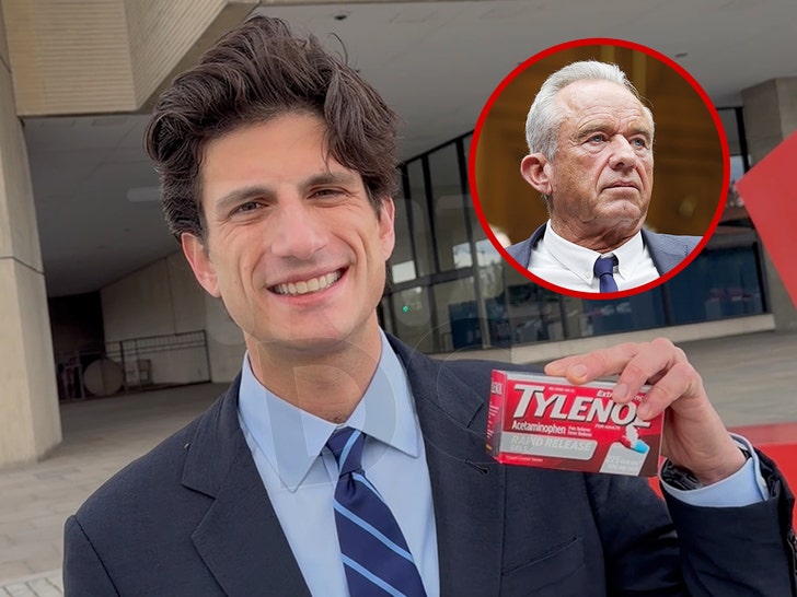 Jack Schlossberg Delivers Subpoena, Tylenol to Cousin RFK Jr.