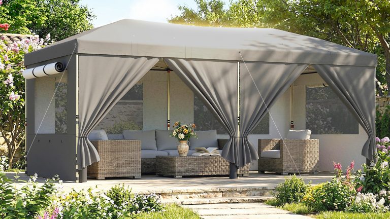 Little-known UK retailer slashes £50 off pop-up gazebo that’s great for garden gatherings