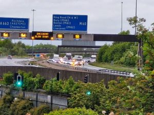 M60 closure LIVE: Manchester motorway shuts ahead of rush hour traffic chaos