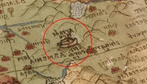 Noah’s Ark ‘real location’ revealed by chilling detail on 440-year-old map