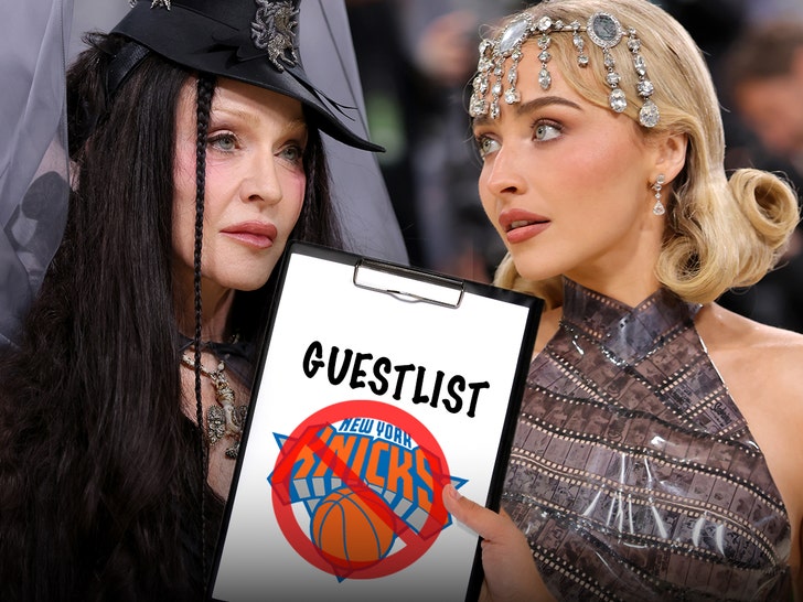 NY Knicks’ Players Turned Away From Madonna & Sabrina Carpenter’s Met Gala After Party